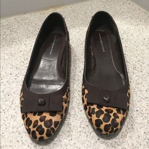 Calf hair leopard print Tommy Hilfiger 8 1/2 flat.